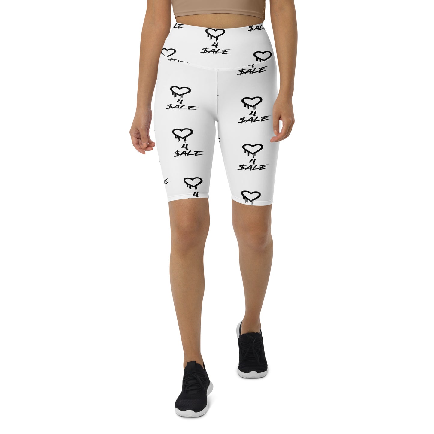 Heart 4 $ale Biker Shorts