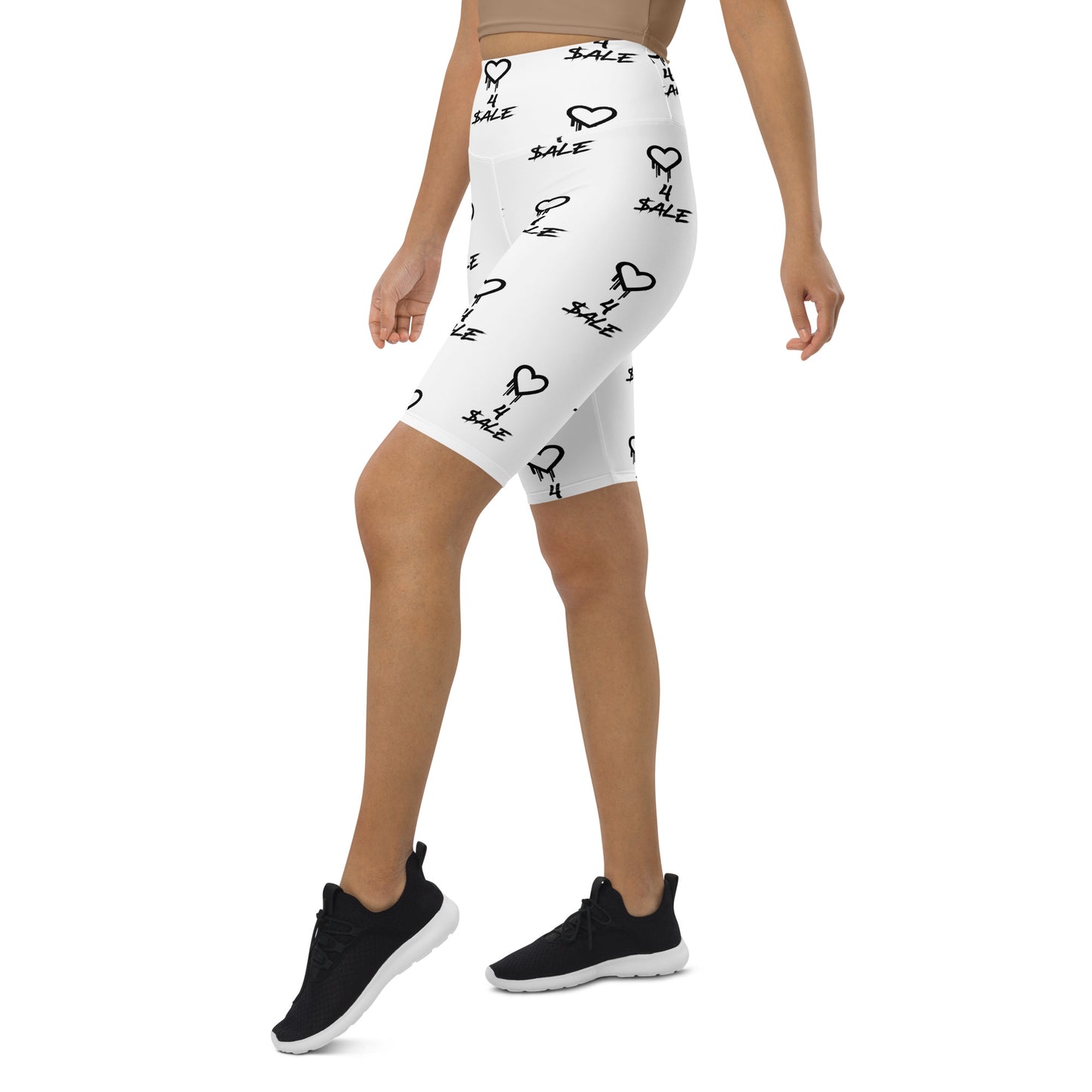 Heart 4 $ale Biker Shorts