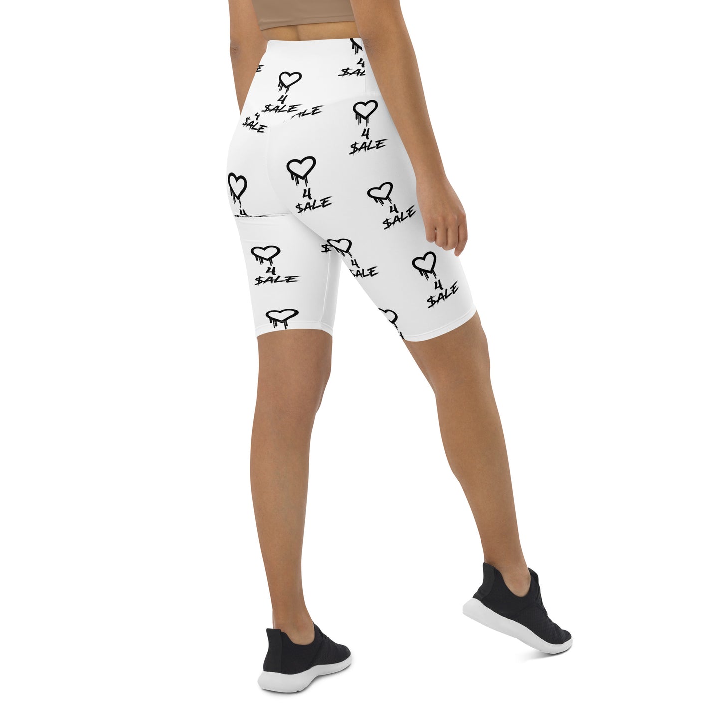 Heart 4 $ale Biker Shorts